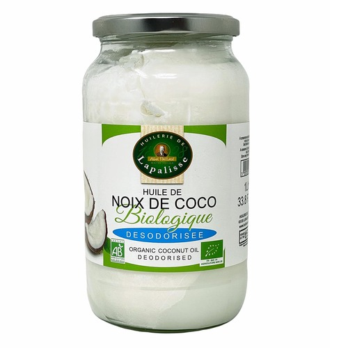 Biologisches Lapalisse Kokosnuss�l 1L - Kaltgepresst, BIO, Vielseitig einsetzbar