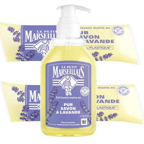 Le Petit Marseillais Fl�ssigseife Lavendel�l 300ml + 2x250ml - Nat�rliche Pflege