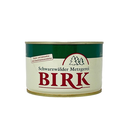 Schwarzw�lder Metzgerei Birk Dosenwurst Feine Leberwurst aus eigener Herstellung