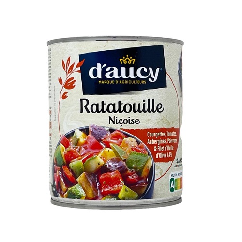 daucy Ratatouille Nioise ohne Konservierungsstoffe 750 Gramm