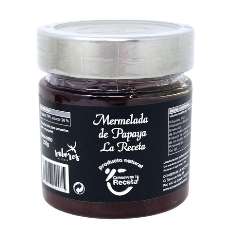 Conservas La Receta Papaya Konfit�re 250g: Exotischer Fruchtgenuss aus Spanien