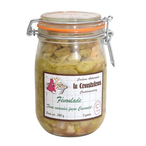 Le Coustelous Bohnen Cassoulet mit W�rstchen & Entenconfit - Versch. Portionsgr��en