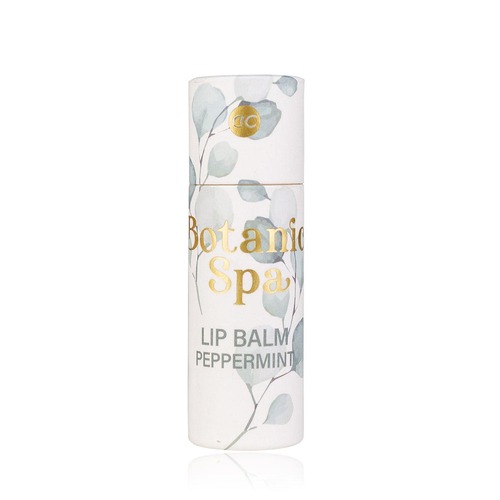 BOTANIC SPA Lippenbalsam Pfefferminz-Handgefertigt in umweltfreundlicher Papierh�lse