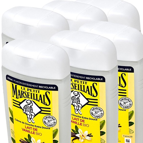 Le Petit Marseillais Vanillemilch Duschgel 6x 250ml - Verw�hnende Reinigung