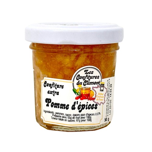 Les Confitures du Climont Apfel & Gew�rze Konfit�re extra Pomme d�pices 50g