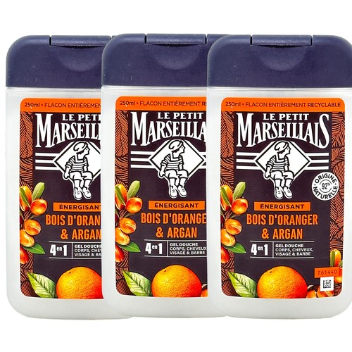 Le Petit Marseillais Duschgel Orangenholz & Argan 250ml - Pflegender Luxus