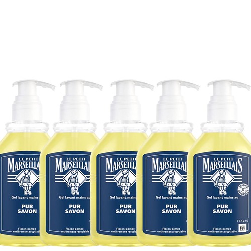 Le Petit Marseillais Fl�ssigseife Pur Savon 5 x 300 ml - Sanfte Reinigung aus Frankreich