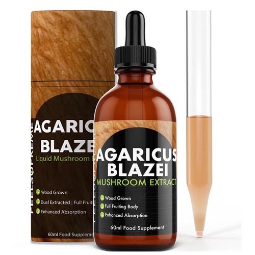 Feel Supreme Agaricus Blazei Pilzfl�ssigkeit Hochdosiert - 60 ml mit praktischer Pipette