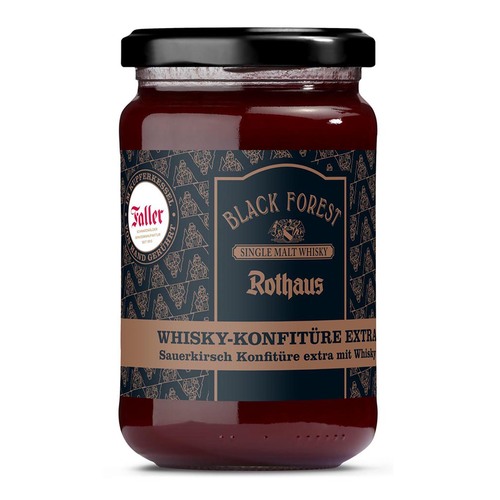Faller Sauerkirsch-Konfit�re mit Rothaus Whisky - Hausgemachter Genuss aus dem Schwarzwald