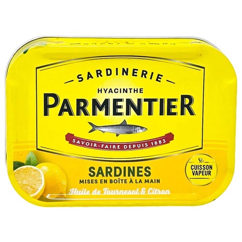 Sardinerie Parmentier Franz�sische Sardinen: Zitrone & Sonnenblumen�l, fangfrisch