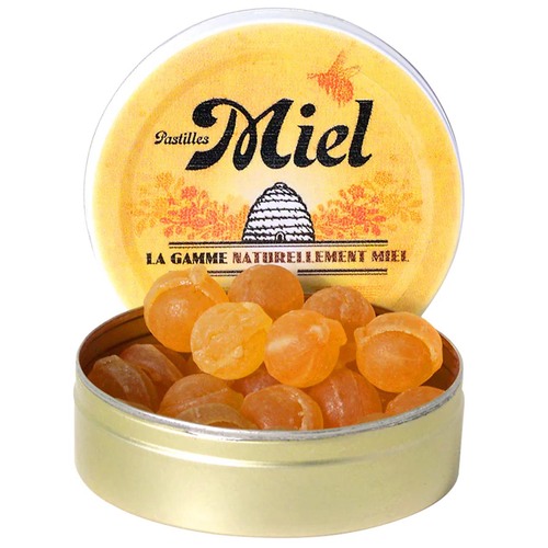 APIPHARMA Honig-Pastillen - Handgefertigte mit Auvergne-Honig aus Frankreich, 50g