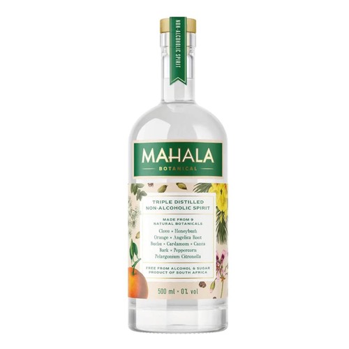 Mahala Botanical - Alkoholfreie Premium-Spirituose, 3-fach destilliert, 0,5?L