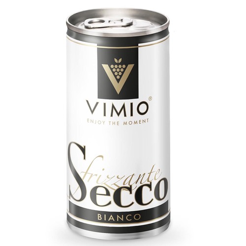Vimio Spritziger Trinkgenuss: Secco Frizzante Perlwein, 10,5% vol, 200ml 