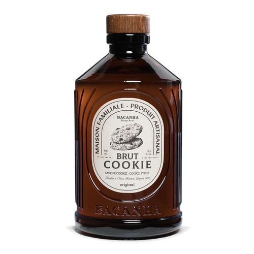 Bacanha Cookie Sirup 400 ml - Franz�sischer Keksgenuss in jeder Flasche