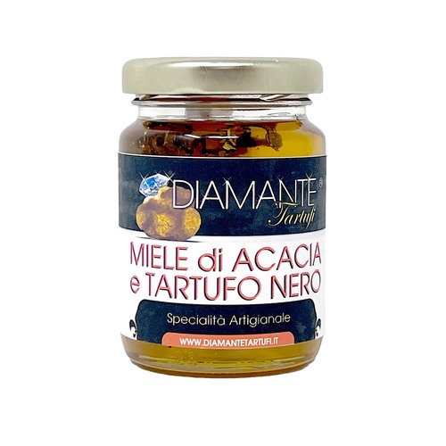 DIAMANTE TARTUFI Akazienhonig mit Schwarzem Tr�ffel, Gourmet Qualit�t