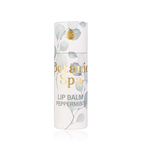 BOTANIC SPA Lippenbalsam Pfefferminz-Handgefertigt in umweltfreundlicher Papierh�lse