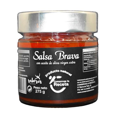 Conservas La Receta Salsa Brava - Authentische spanische W�rzsauce, handgefertigt