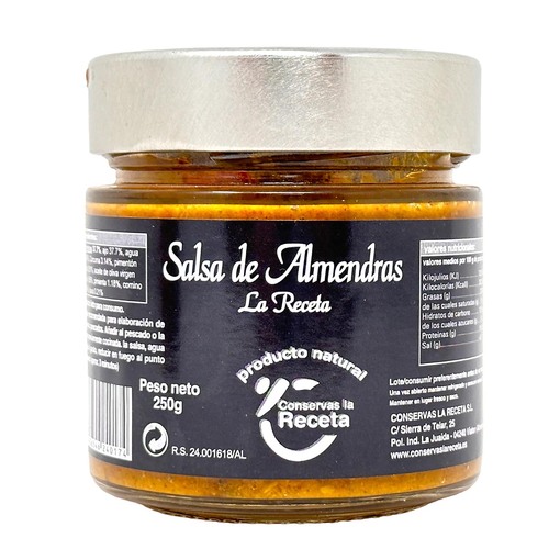 Conservas La Receta Salsa de Almendras - Spanische Mandelsauce f�r Gourmets