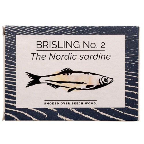 FANGST BRISLING No. 2: Nordische Sardine ger�uchert in Raps�l aus D�nemark