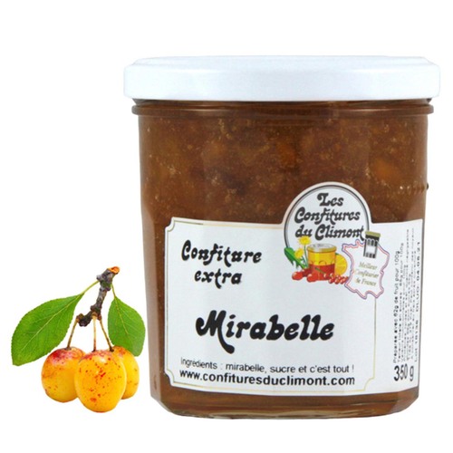 Les Confitures du Climont Mirabellen Konfit�re Extra Handwerklich Hergestellt 350 Gr.