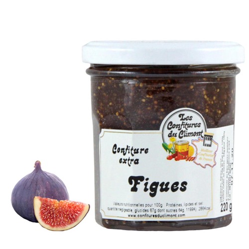 Les Confitures du Climont Feigen Konfit�re Extra 220g - Handwerklich hergestellt