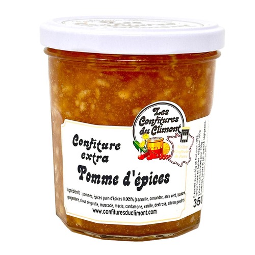 Les Confitures du Climont Apfel-Gew�rze Konfit�re extra 350g - Fruchtig & Aromatisch
