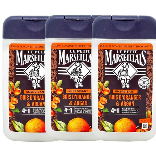 Le Petit Marseillais Duschgel Orangenholz & Argan 250ml - Pflegender Luxus