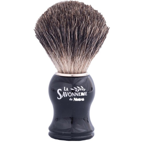 La Savonnerie De Nyons Rasierpinsel Dachshaar - Perfekte Rasur mit nat�rlicher Qualit�t