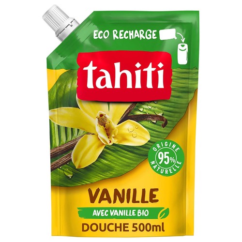 Tahiti - Vanille Duschgel Nachf�llbeutel 500 ml - S��es Verw�hnprogramm