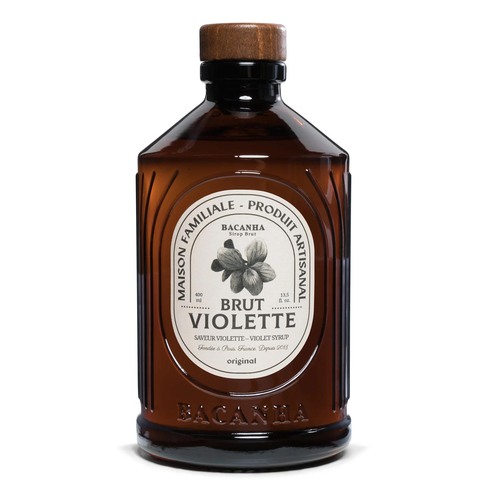 Bacanha Sirop Brut de Violette 400ml - Veilchen-Sirup aus Frankreich