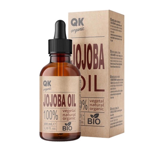 QKnatur JOJOBA�L 100% reines veganes Bio-Jojoba�l f�r K�rper, Gesicht, Haare, N�gel