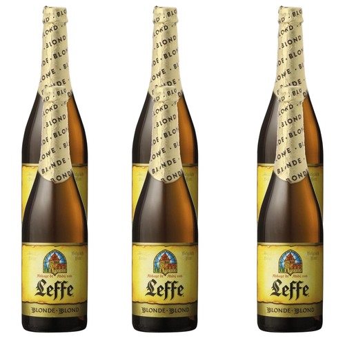 Leffe Blond Belgisches Bier 6 x 0,75L - Authentischer Geschmack, 6,6% Alkohol