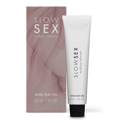 Bijoux Indiscrets SLOWSEX Anal play gel Gleitgel auf Wasserbasis 30 ml