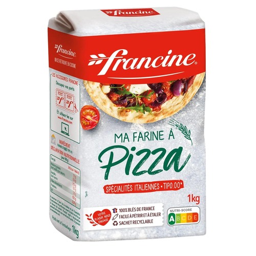 Francine Pizzamehl Tipo 00 - Ideale Elastizit�t f�r Pizza & Focaccia (1kg)