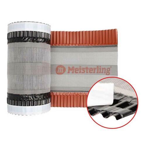 Firstrolle / Gratrolle 320 mm x 5 m - UV-stabilisiertes PET-Spinnvlies - Schwarz