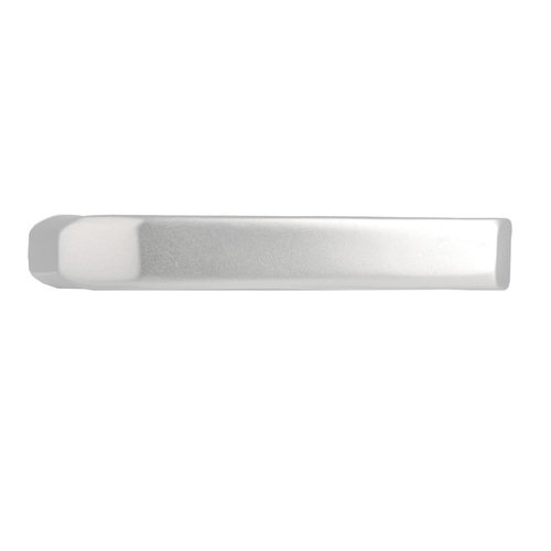 T�r-Dr�cker-Set Aluminium - gerade mit Griffmulden - 8 mm Vierkant - Stift 8 x 68 mm - f�r 26-50 mm T�rst�rke