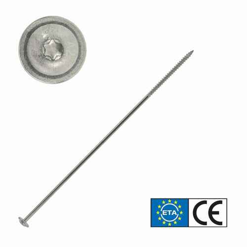 Tellerkopfschraube Edelstahl A2, TX Antrieb, mit ETA Zulassung