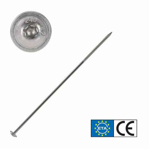 Tellerkopfschraube Edelstahl A2, TX Antrieb, mit ETA Zulassung