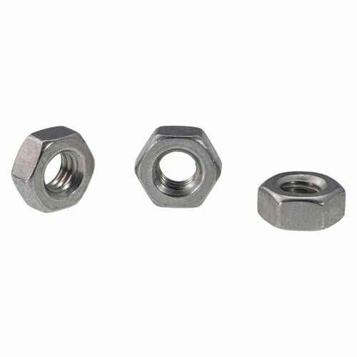 DIN 934 Sechskantmuttern - Edelstahl A2 - rostfrei - metrisches ISO-Gewinde