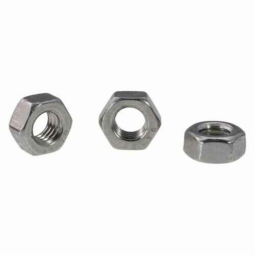 DIN 934 Sechskantmuttern - Edelstahl A2 - rostfrei - metrisches ISO-Gewinde
