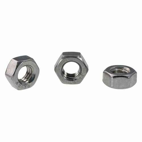 DIN 934 Sechskantmuttern - Edelstahl A2 - rostfrei - metrisches ISO-Gewinde