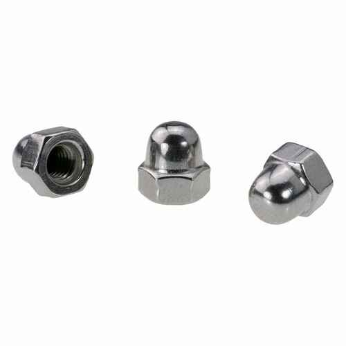 DIN 1587 - Sechskant-Hutmutter hohe Form - Edelstahl A2 - rostfrei - metrisches Gewinde