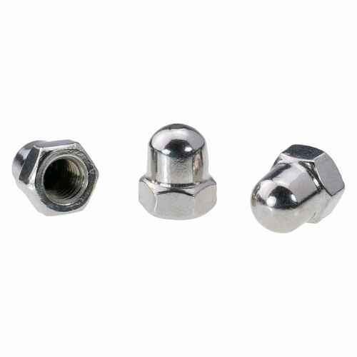 DIN 1587 - Sechskant-Hutmutter hohe Form - Edelstahl A2 - rostfrei - metrisches Gewinde