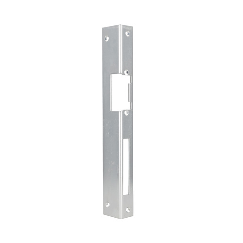 Winkel-Schlie�blech f�r E-�ffner - Stahl verzinkt - 250 mm - Lochabstand 52 mm - DIN links / DIN rechts