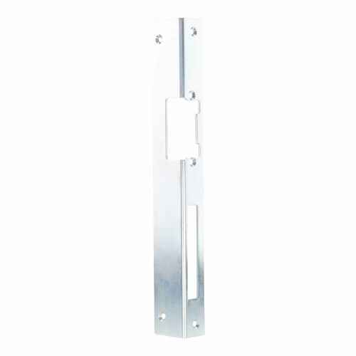 Winkel-Schlie�blech f�r E-�ffner - Stahl verzinkt - 250 mm - Lochabstand 52 mm - DIN links / DIN rechts 