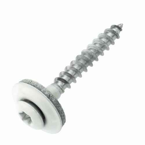 Spenglerschrauben mit lackiertem Kopf - Edelstahl A2 mit EPDM-Dichtscheibe - TX20