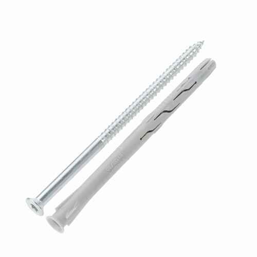 Langschaftd�bel mit Senkkopfschraube - Fassadend�bel verzinkt - ETA-zertifiziert - f�r Beton, Ziegel & Fassadenbau - verschiedene L�ngen & Durchmesser