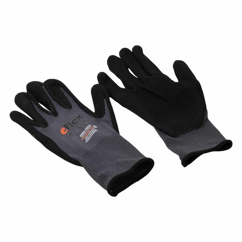 Feinstrickhandschuh - grau - Nitril-Mikroschaum - atmungsaktiv - �ko-Tex� - EN 388 / EN 407