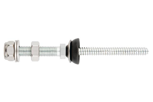 Schraubensatz selbstschneidender Schrauben. Edelstahl Rostfrei A2