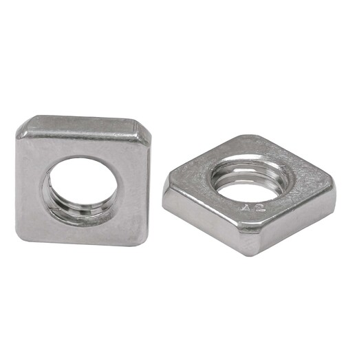 DIN 562 Vierkantmutter - niedrige Form - Edelstahl A2-70 - rostfrei
